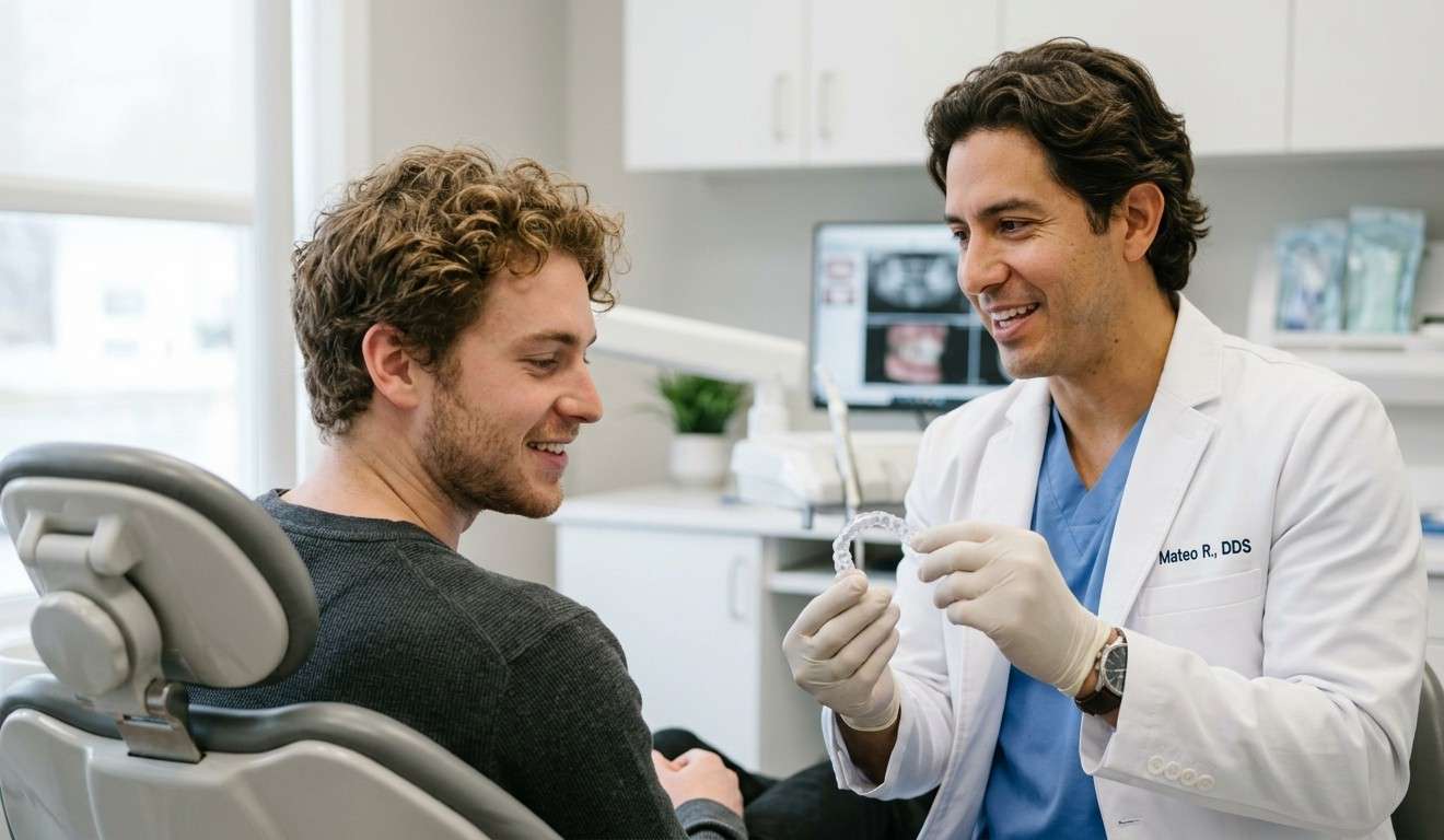 Adult orthodontic treatment at Dental Associates of NJ in Bayonne